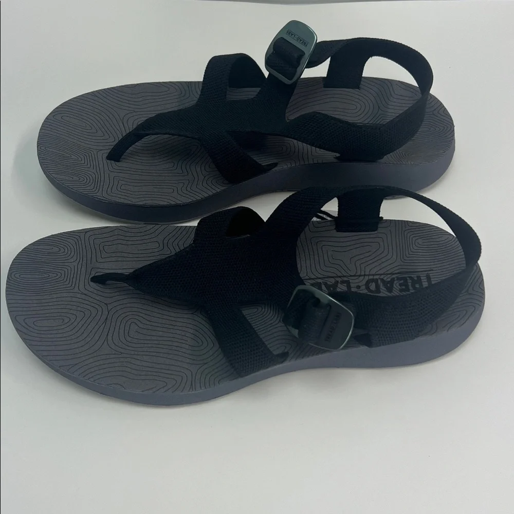 Tread Labs Albion Sandals Mens 11 Black Outdoor Comfort Supportive Shoes